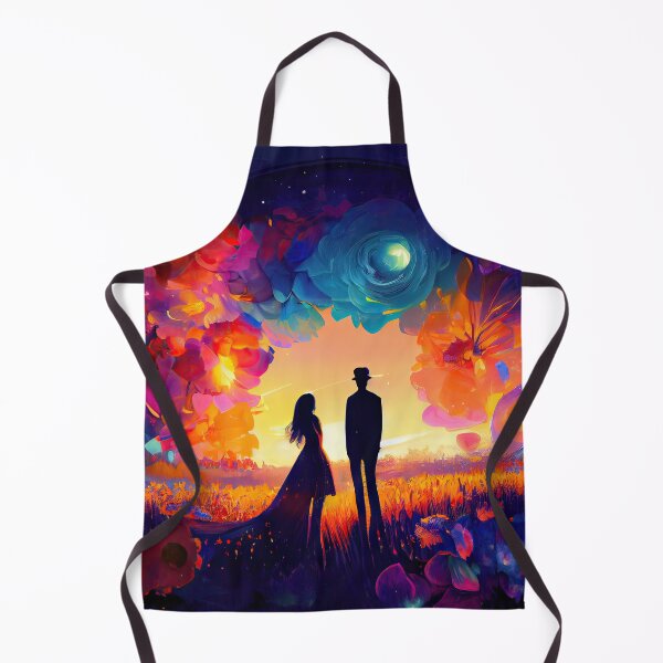 Item preview, Magic Love #15 romantic watercolor painting designed and sold by LollyShineART.