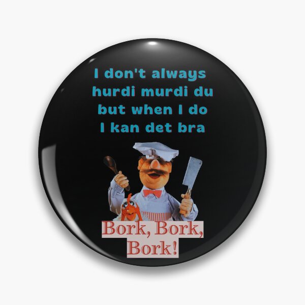 Item preview, The Swedish Chef, Vert Der Ferk, Original Willow Days designed and sold by avit1.