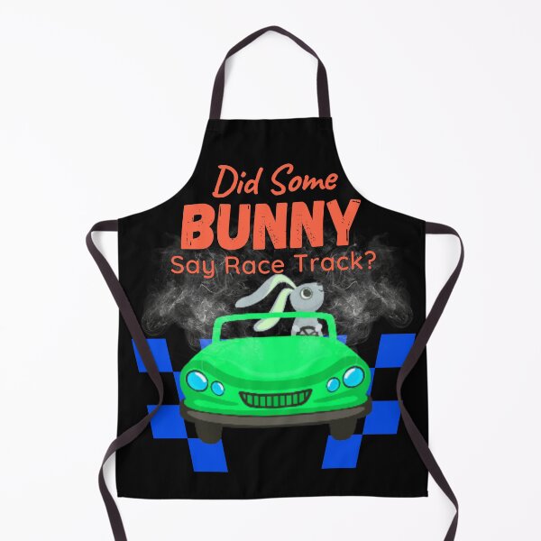 Item preview, Did Some Bunny Say Race Track? Easter Bunny Racing Cars Bunny Rabbit Happy Easter Race Track Funny Cute Motorsports Checkered Flag Racecar designed and sold by CarantinedChaos.
