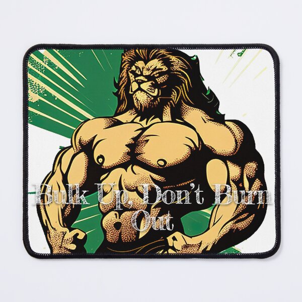 Item preview, Bulk Up, Don't Burn OutDesignBodybuilding Fitness Gym Workout Exercise Merch Print Design designed and sold by tengamerx.