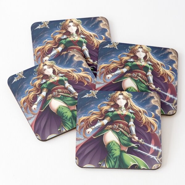Item preview, Female heroine fighter anime or manga version designed and sold by MXTHLdesigns.