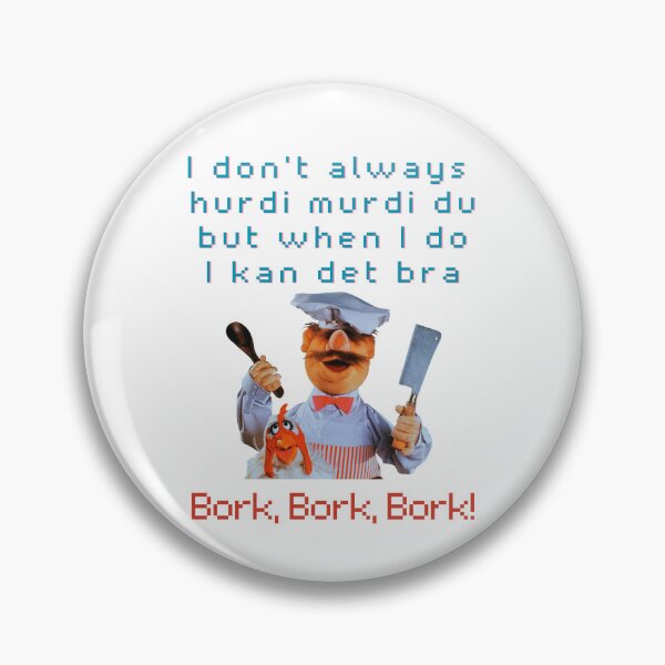 Item preview, The Swedish Chef, Vert Der Ferk, Original Willow Days designed and sold by avit1.