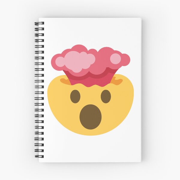 Item preview, Mind Blown Exploding Head Emoji designed and sold by KatsCanvas.