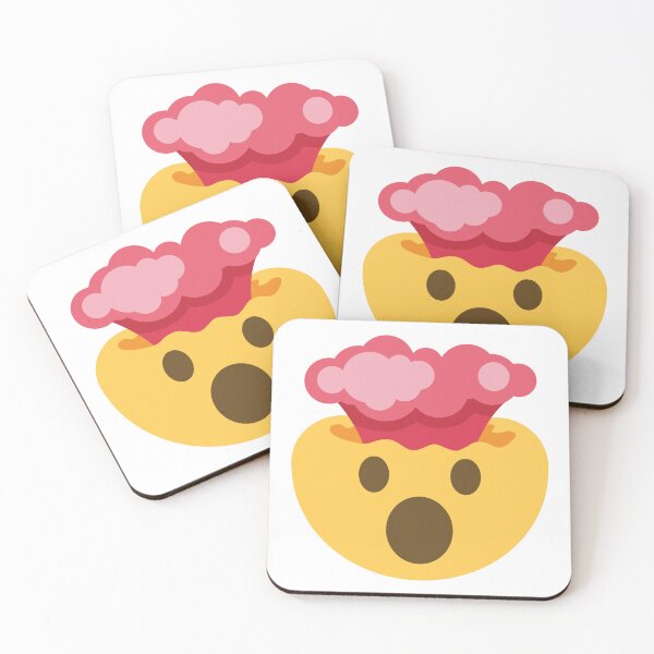 Item preview, Mind Blown Exploding Head Emoji designed and sold by KatsCanvas.