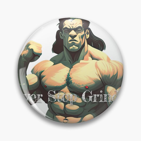 Artikelvorschau, Never Stop GrindingDesignBodybuilding Fitness Gym Workout Exercise Merch Print Design entworfen und verkauft von tengamerx.