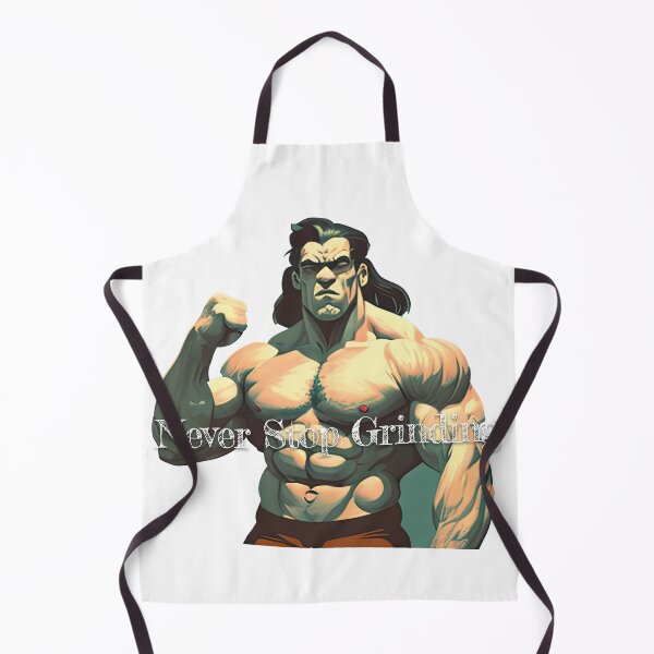 Item preview, Never Stop GrindingDesignBodybuilding Fitness Gym Workout Exercise Merch Print Design designed and sold by tengamerx.