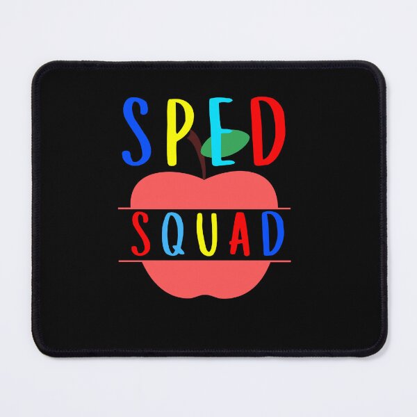 Item preview, SPED Squad Apples Speducator Autism Awareness Autistic designed and sold by 27th-Tee.