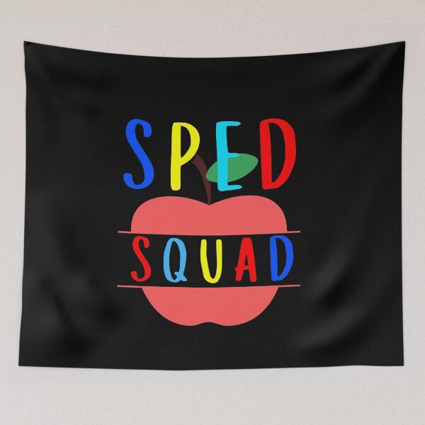 Item preview, SPED Squad Apples Speducator Autism Awareness Autistic designed and sold by 27th-Tee.
