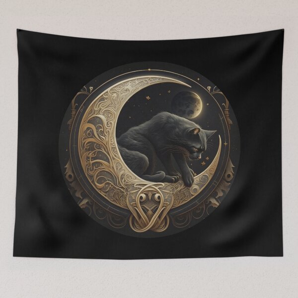 Item preview, Cat Noir #777 | Black Cat designed and sold by Black-Cats.