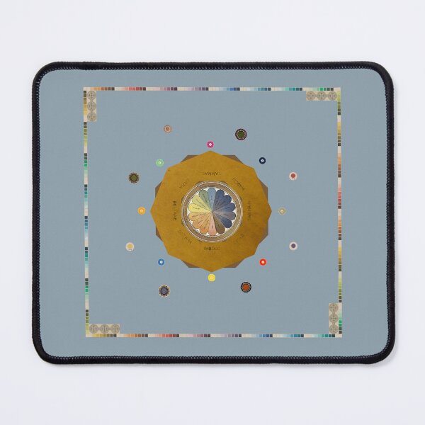 Item preview, Altar Cloth - Color Wheel of the Year - Artist's Color Wheel Collage designed and sold by LochNestFarm.