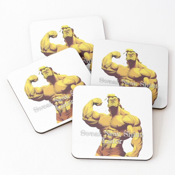Item preview, Sweat Now, Shine LaterDesignBodybuilding Fitness Gym Workout Exercise Merch Print Design designed and sold by tengamerx.