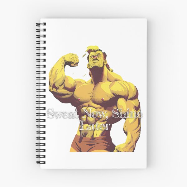 Item preview, Sweat Now, Shine LaterDesignBodybuilding Fitness Gym Workout Exercise Merch Print Design designed and sold by tengamerx.