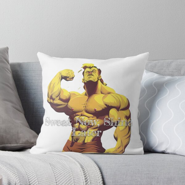 Item preview, Sweat Now, Shine LaterDesignBodybuilding Fitness Gym Workout Exercise Merch Print Design designed and sold by tengamerx.