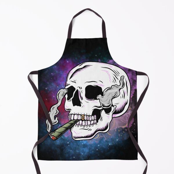 Item preview, Skull smoking weed designed and sold by Dwarf7.