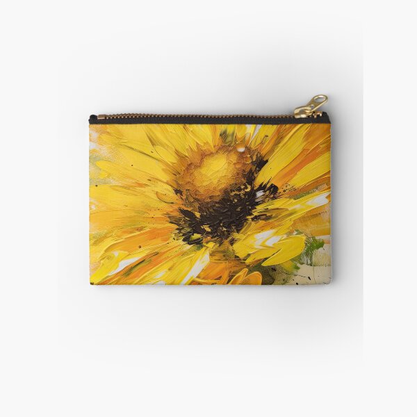 Item preview, Cuadro abstracto de una gerbera amarilla designed and sold by Cydermann.