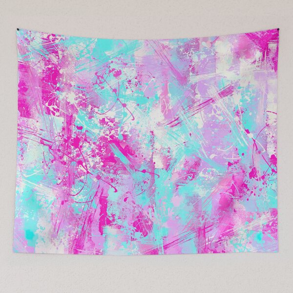 Item preview, Abstract Vibrant Multicolor Brush Strokes and Splatters 10 designed and sold by Cato99.