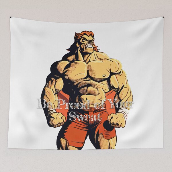 Item preview, Be Proud of Your SweatDesignBodybuilding Fitness Gym Workout Exercise Merch Print Design designed and sold by tengamerx.