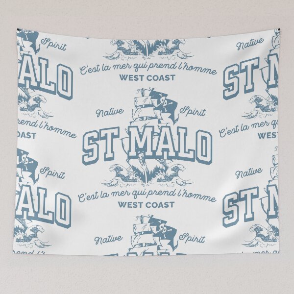 Item preview, St Malo is the sea that takes the man designed and sold by VUE-MER.