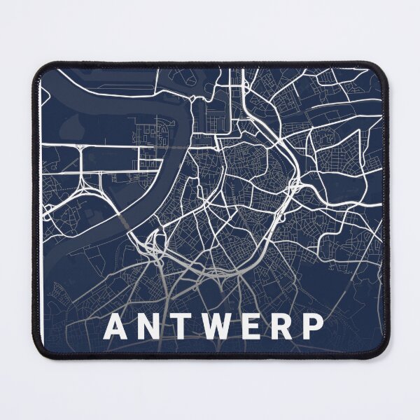 Item preview, Blueprint Line city map of Antwerp designed and sold by More than Myriad.