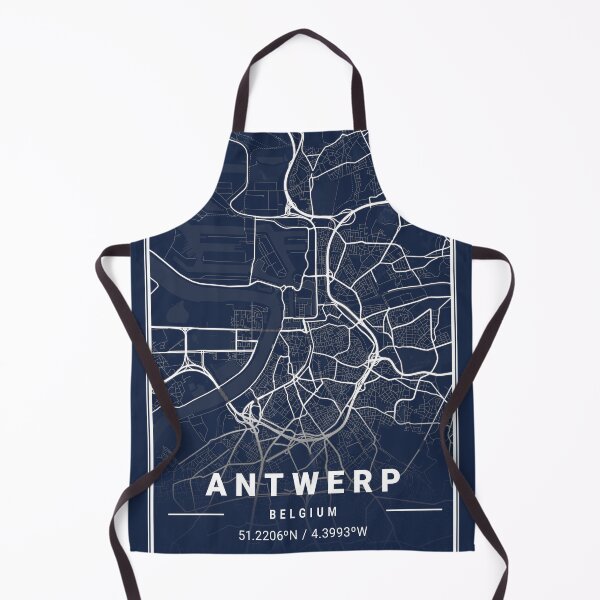 Item preview, Blueprint Line city map of Antwerp designed and sold by More than Myriad.