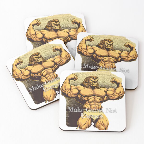 Item preview, Make Gains, Not ExcusesDesignBodybuilding Fitness Gym Workout Exercise Merch Print Design designed and sold by tengamerx.