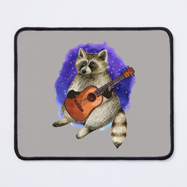 Item preview, Raccoon Playing Guitar designed and sold by AMERICANCHEEZ.