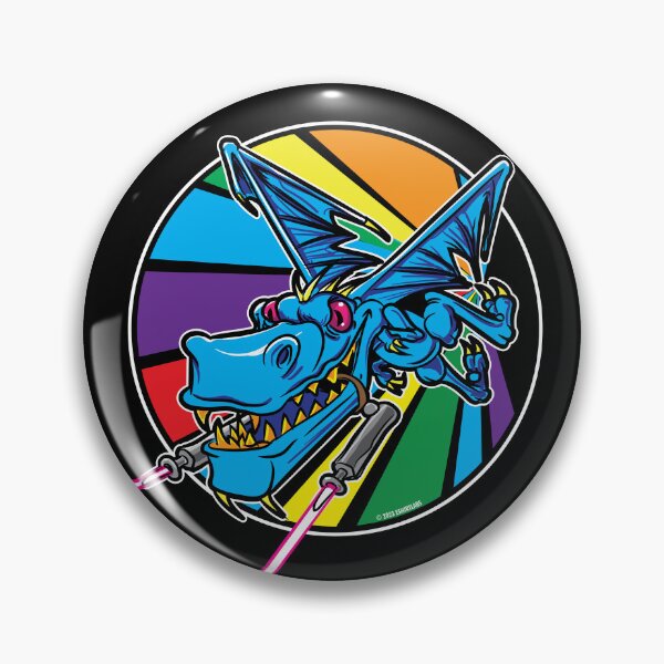 Item preview, Laser Dragon flying through a Rainbow. designed and sold by eShirtLabs.