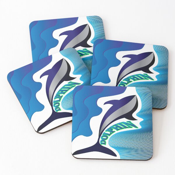 Item preview, A Dolphin moving through the waves designed and sold by Bigrow.