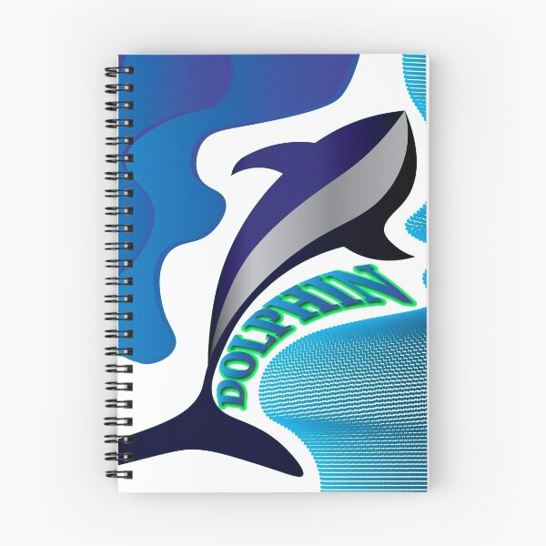 Item preview, A Dolphin moving through the waves designed and sold by Bigrow.
