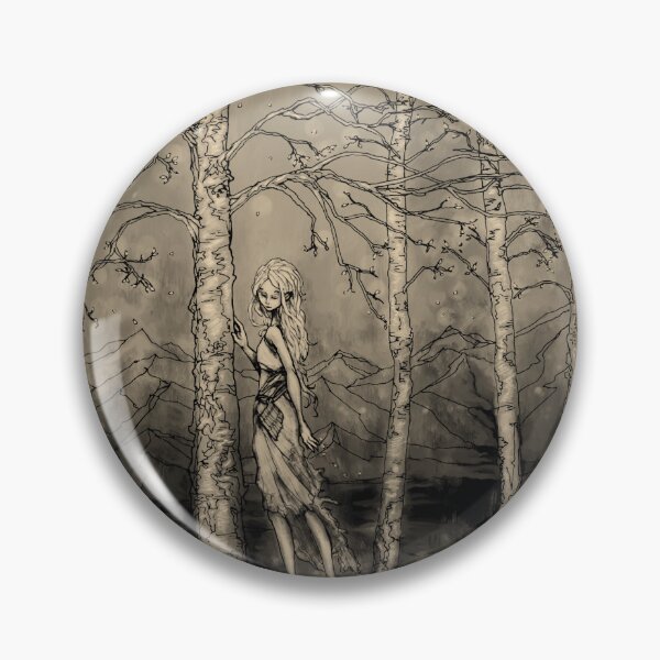 Item preview, "Birch" Grayscale Print designed and sold by ajrhys.