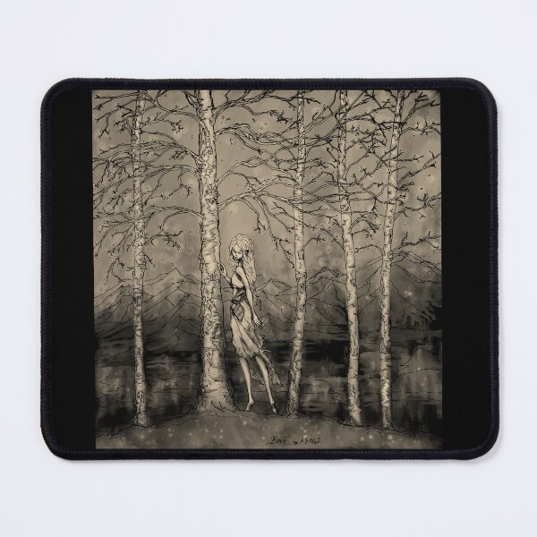 Item preview, "Birch" Grayscale Print designed and sold by ajrhys.