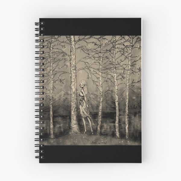 Item preview, "Birch" Grayscale Print designed and sold by ajrhys.