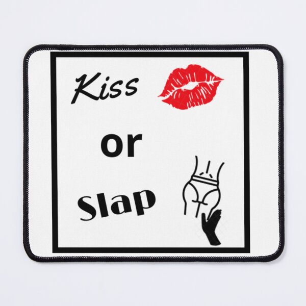 Item preview, Funny kiss or slap T-Shirt designed and sold by EL-Mourabit.