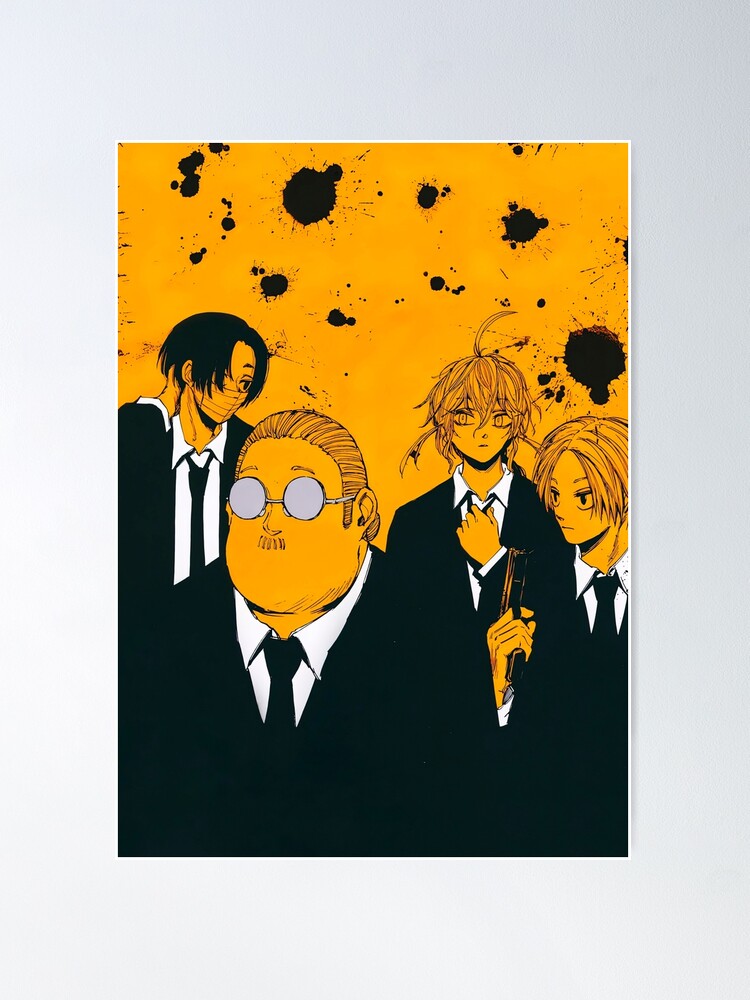 Anime Sakamoto Days' Poster, picture, metal print, paint by