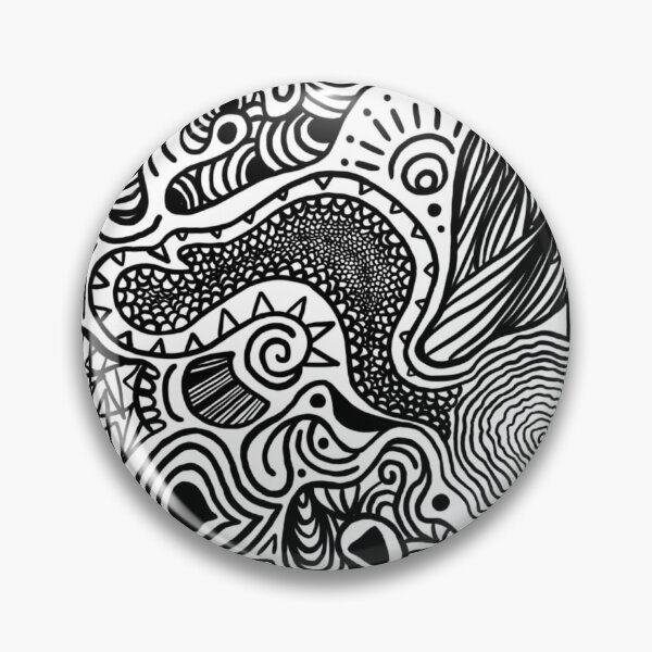 Item preview, Framed Zentangle Doodle  designed and sold by xtrasaussy.