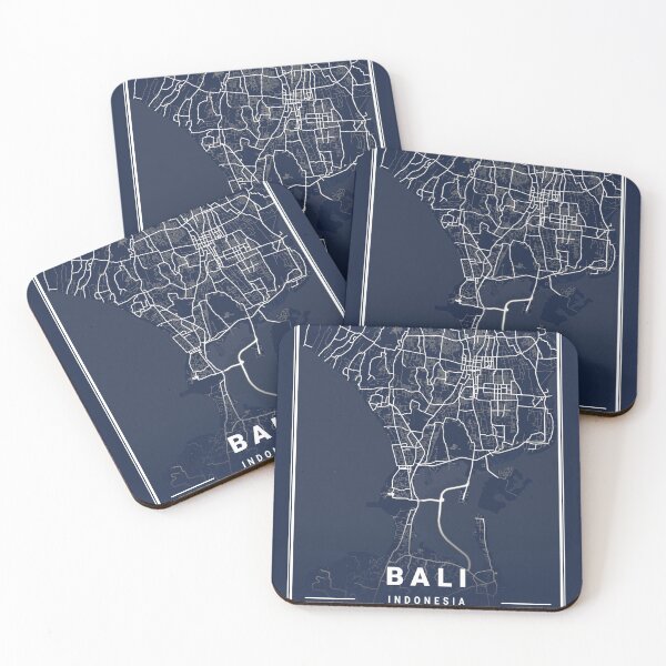 Item preview, Blueprint map of Bali designed and sold by More than Myriad.