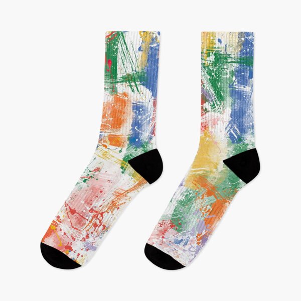 Item preview, Abstract Vibrant Multicolor Brush Strokes and Splatters 12 designed and sold by Cato99.