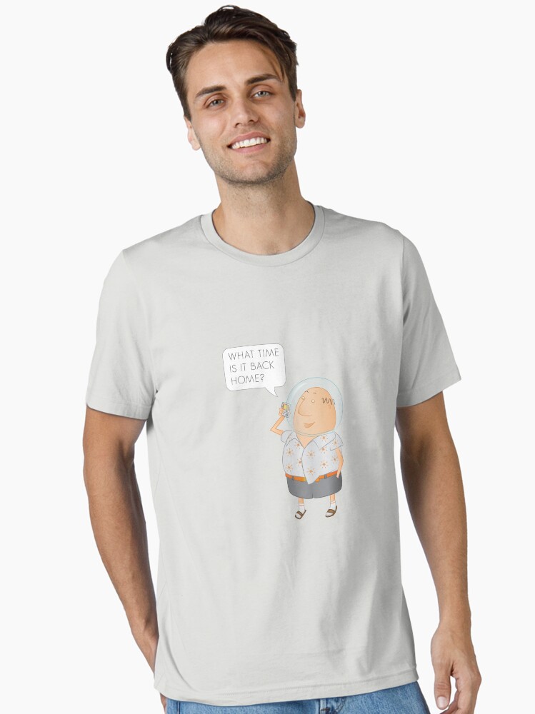Thumbnail 2 of 7, Essential T-Shirt, Man on the Moon designed and sold by miners.