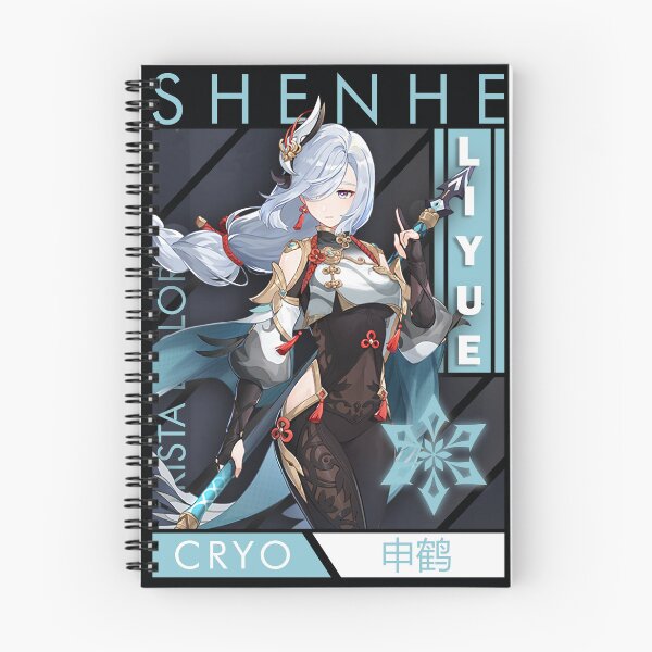 Item preview, Shenhe - Genshin Impact designed and sold by cantinhonifty.