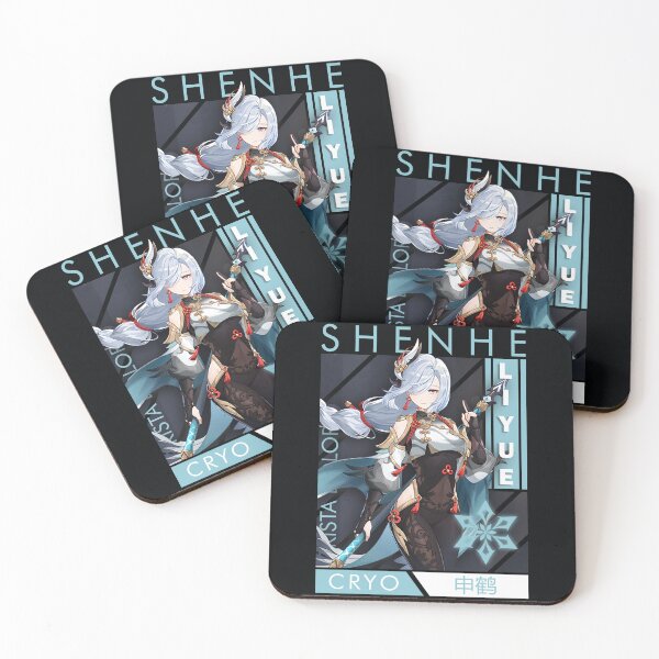 Item preview, Shenhe - Genshin Impact designed and sold by cantinhonifty.