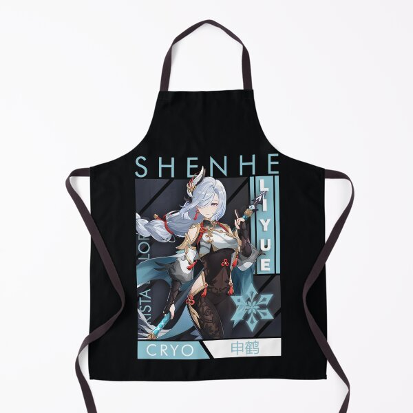Item preview, Shenhe - Genshin Impact designed and sold by cantinhonifty.