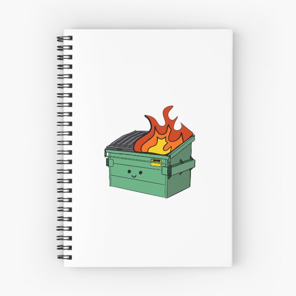 Item preview, Smiley Cute Dumpster Trash Fire designed and sold by Hannah Anderle.