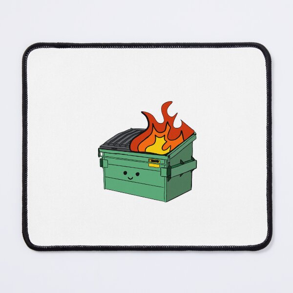 Item preview, Smiley Cute Dumpster Trash Fire designed and sold by Hannah Anderle.