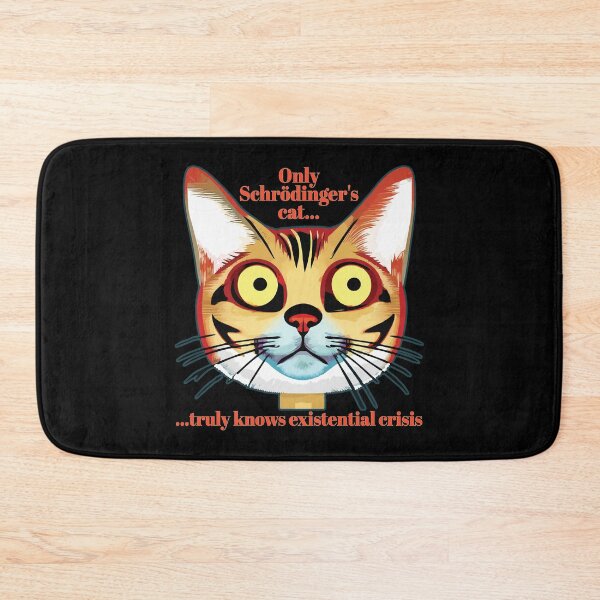Item preview, Schrodinger's cat existential crisis designed and sold by JoseloRochaArt.