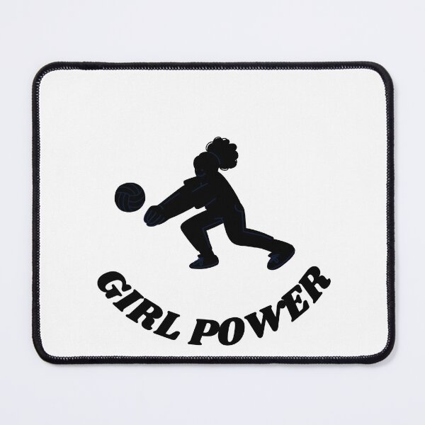Item preview, Volleyball Girl Power Inspirational Quote designed and sold by HanaiPrint.