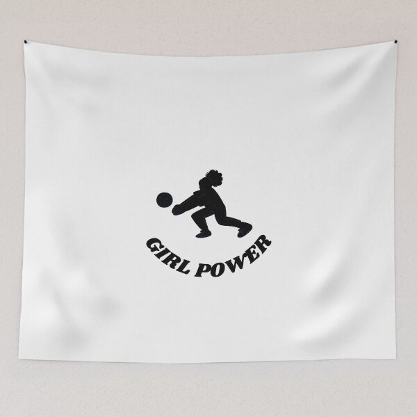 Item preview, Volleyball Girl Power Inspirational Quote designed and sold by HanaiPrint.