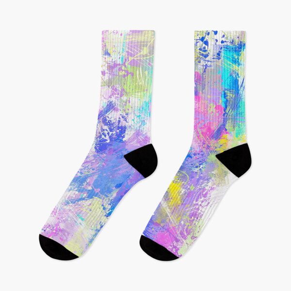 Item preview, Abstract Vibrant Multicolor Brush Strokes and Splatters 1 designed and sold by Cato99.