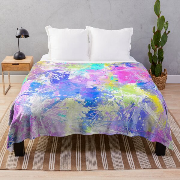 Item preview, Abstract Vibrant Multicolor Brush Strokes and Splatters 1 designed and sold by Cato99.
