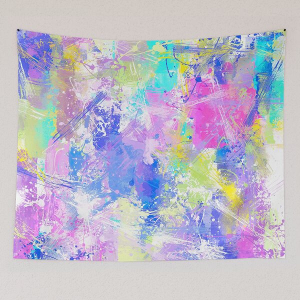 Item preview, Abstract Vibrant Multicolor Brush Strokes and Splatters 1 designed and sold by Cato99.