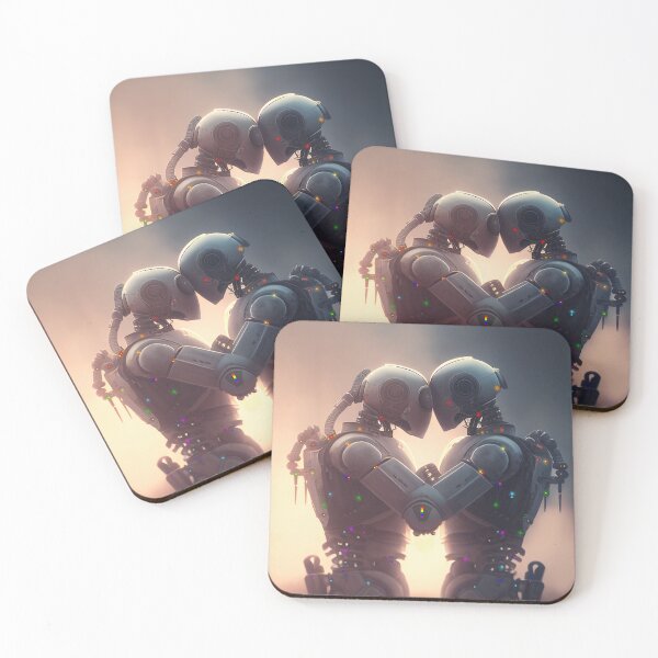 Item preview, Brobots Two Gay Robots Embrace designed and sold by gareored.